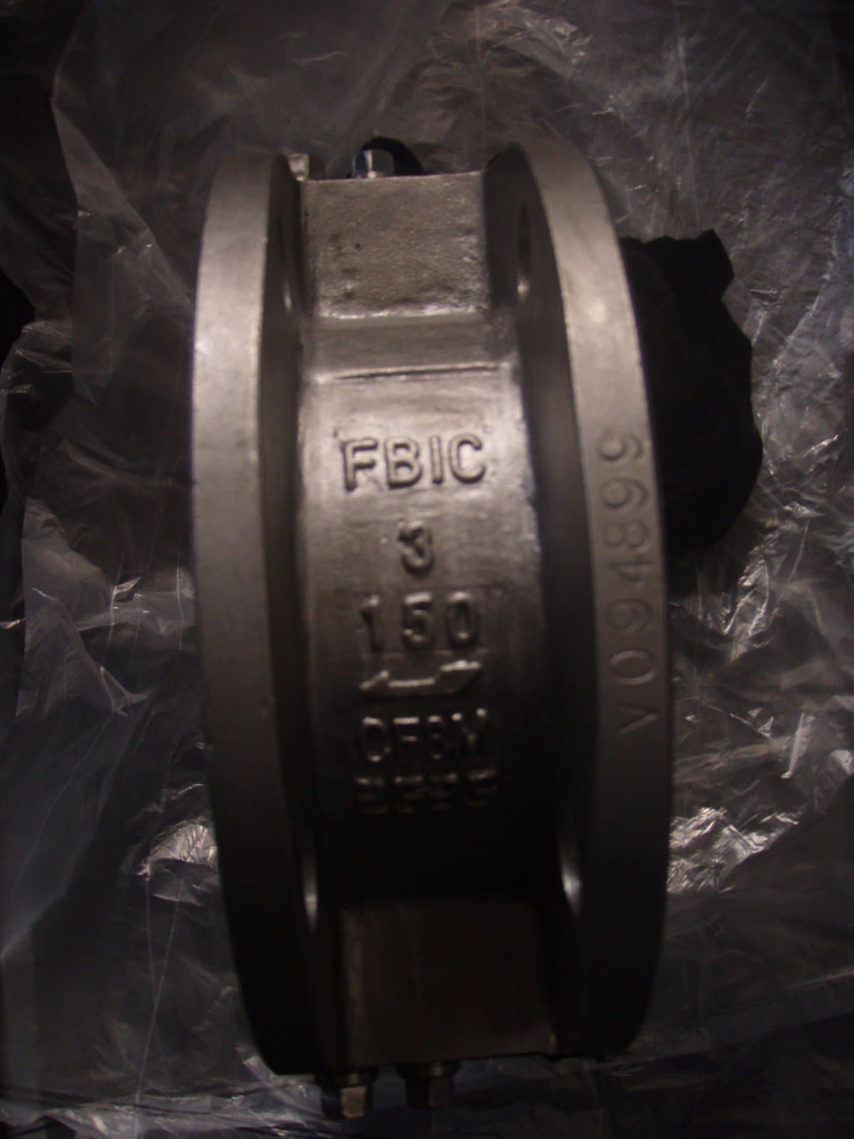 Клапан обратный поворотный фланцевый 19с76нж DN300 PN40